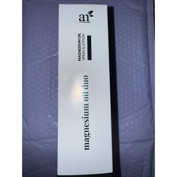 ArtNaturals Magnesium Oil Spray 12 oz + Body Lotion 8oz Set Extra Strength Ultra - Picture 4 of 6
